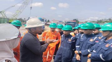 Kegiatan Kunjungan industri ke PT. Arjuna Petrogas Indonesia